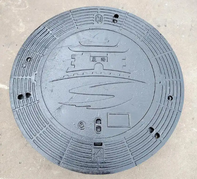 建华球墨铸铁井盖定制款展示